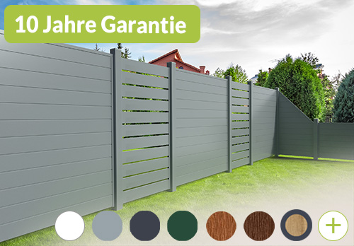 Ecoline Sichtschutz in Grau
