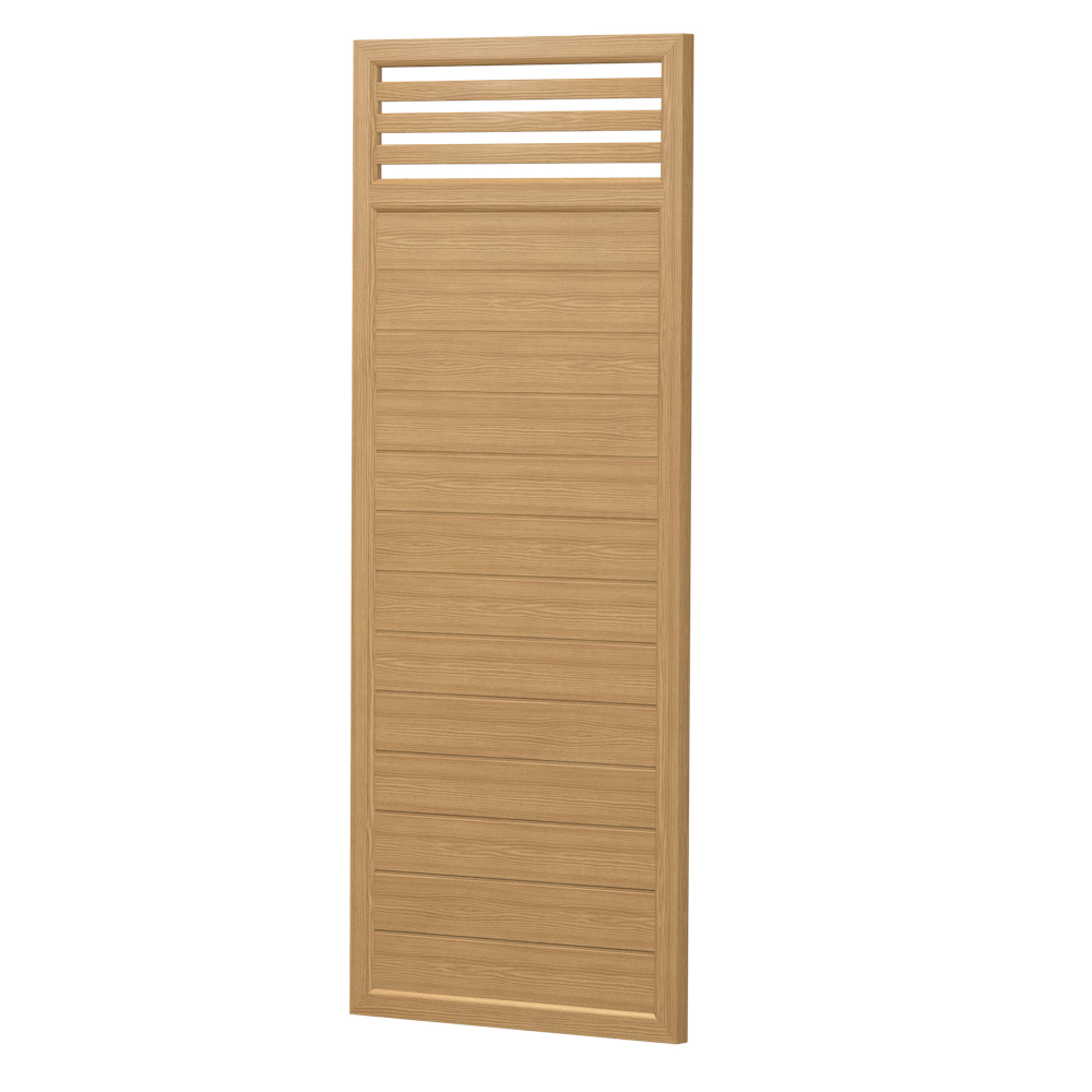 Sichtschutz Element Kunststoff Rhombusgitter 100cm Bergkiefer